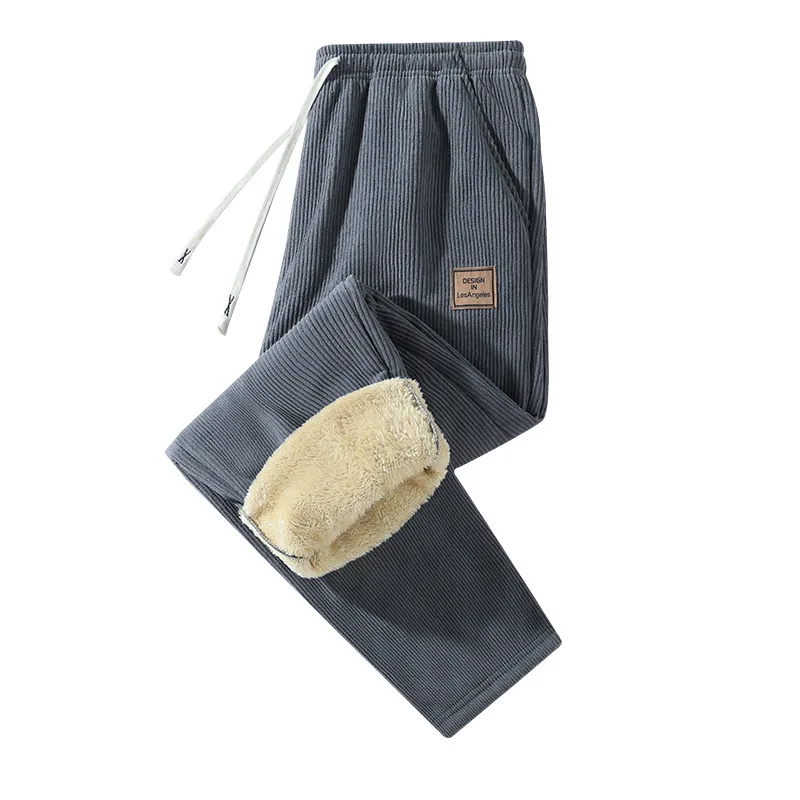 กางเกงขายาวกันหนาวสำหรับผู้ชาย - Corduroy Pant Warm บทวิจารณ์และราคา