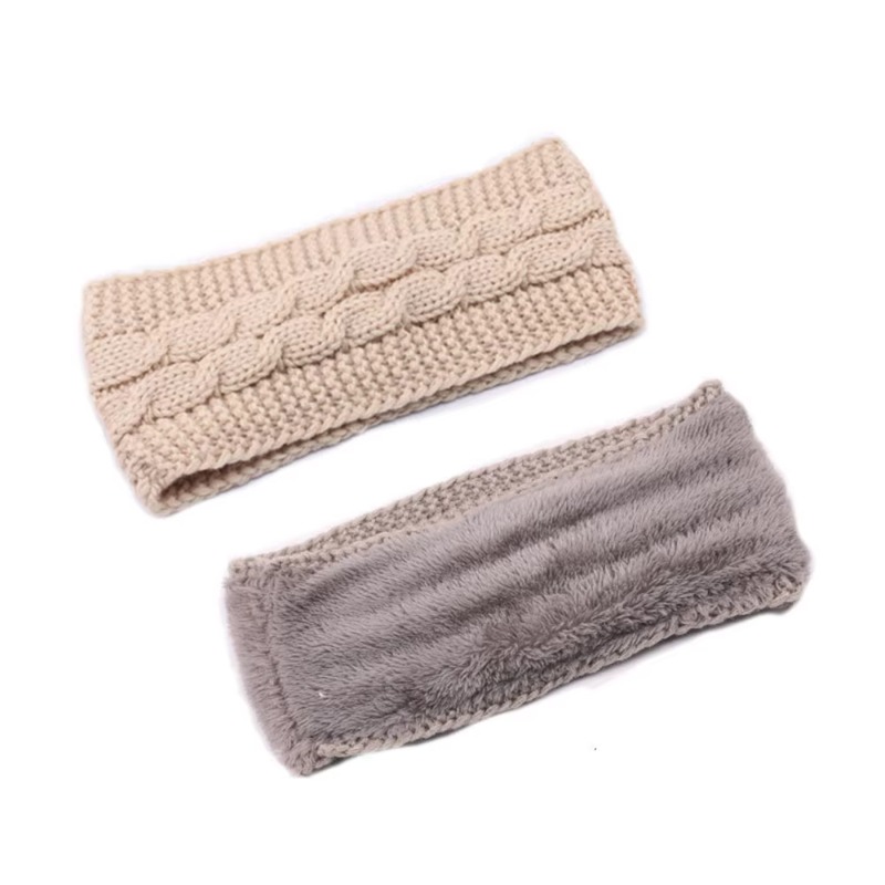 ที่คาดผมถักหนาสำหรับผู้หญิง ใส - Fleece Ear Warmer Band บทวิจารณ์และราคา
