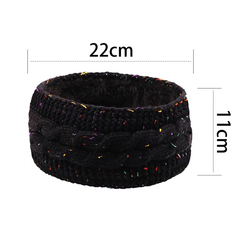 ที่คาดผมถักหนาสำหรับผู้หญิง ใส - Fleece Ear Warmer Band บทวิจารณ์และราคา