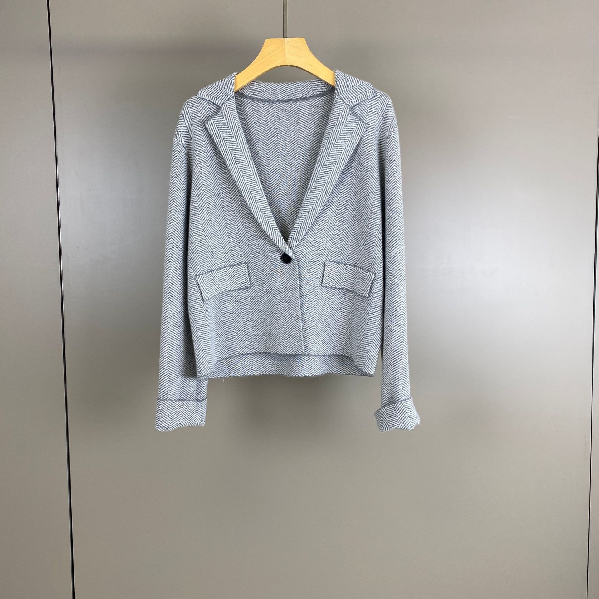 เสื้อโค้ทคาร์ดิแกนถักแคชเมียร์ - Wool Coat Peacoat บทวิจารณ์และราคา