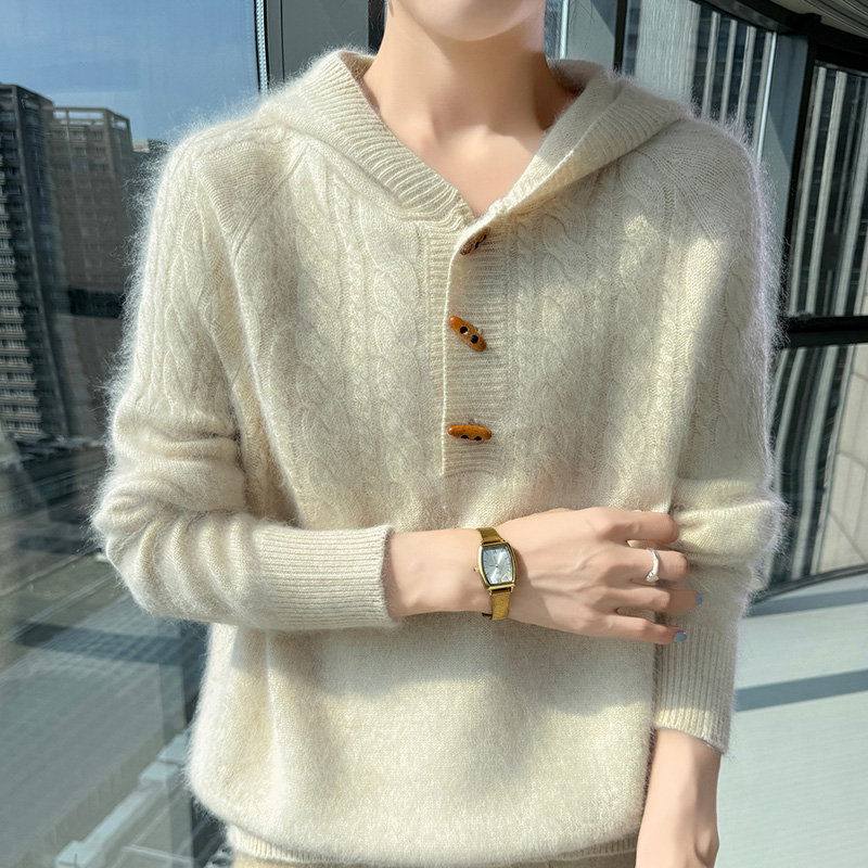 เสื้อฮู้ดไหมมิงค์แคชเมียร์แท้  - Wool Coat Peacoat บทวิจารณ์และราคา